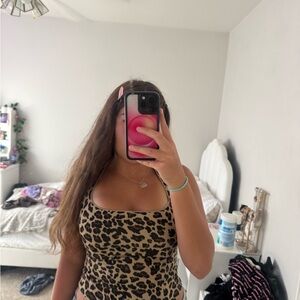 Zara Leopard Print  Top